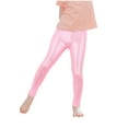 thumbnail image 1 of Kids Girls Fitness Dance Pants Candy Color Yoga Leggings Stretchy Sports Long Pants Breatheable Baby Outfits Long Leggings, 1 of 3