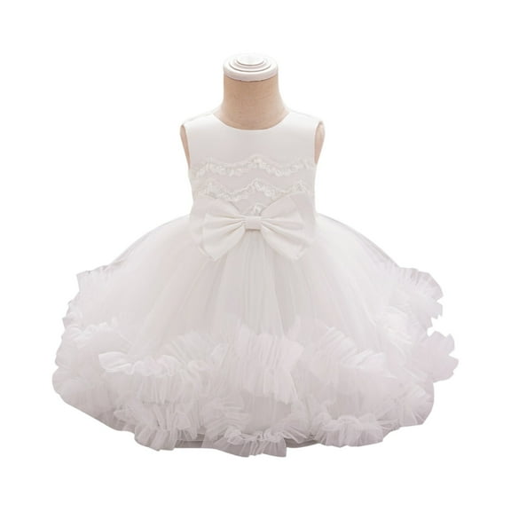 Kids Girls Flower Vintage Lace Princess Long Dress Tulle Pageant Formal Party Wedding Floor Dance Evening Gown