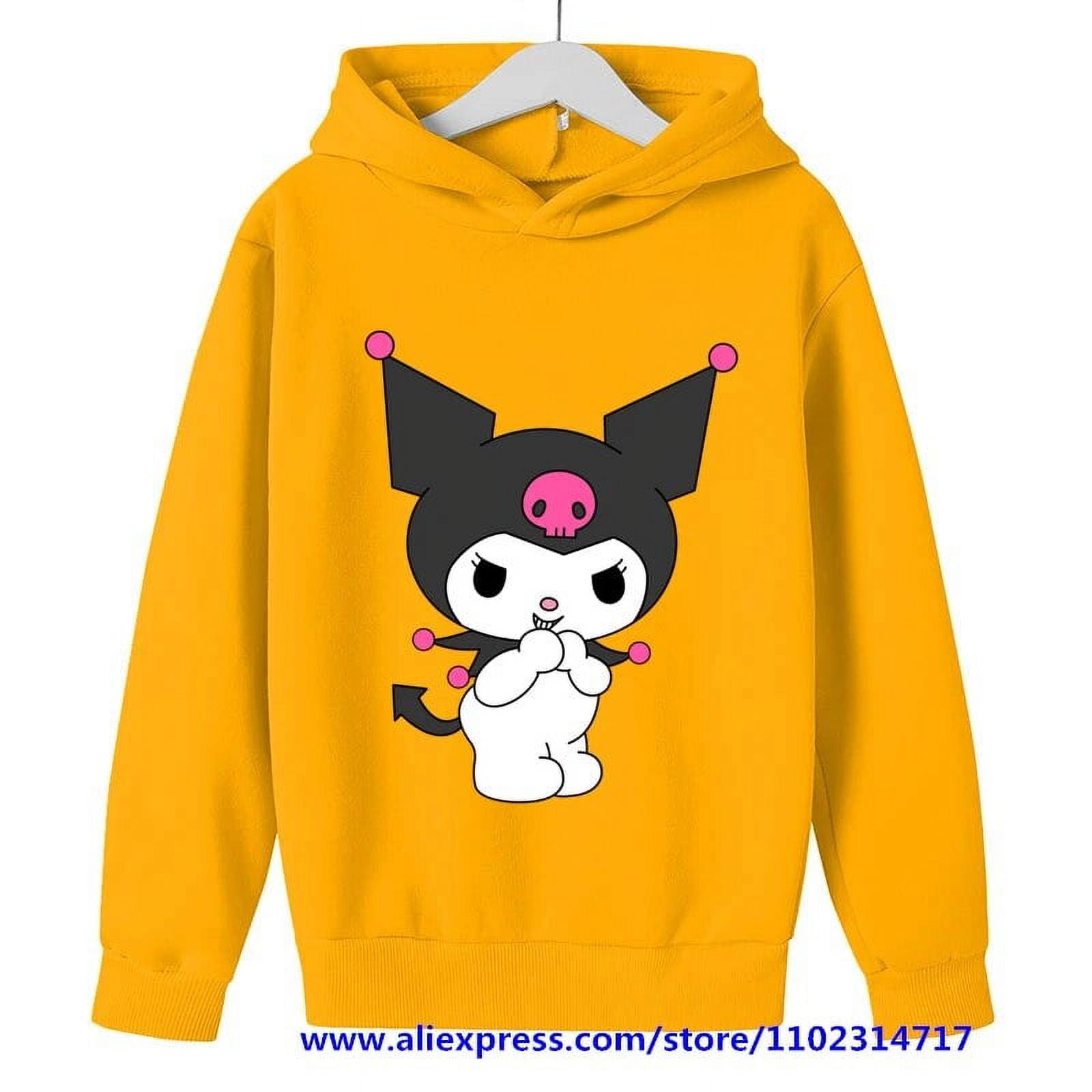 Kids Girls Hello Kitty Kuromi Hoodies Long Sleeve Sweatshirts Children ...