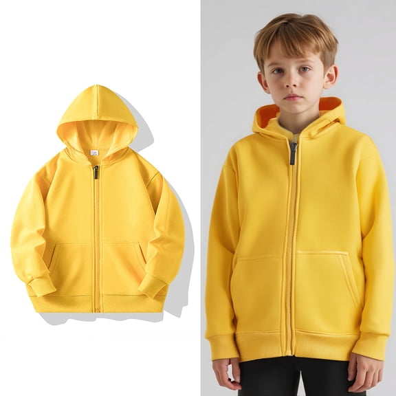 Kids Girls Hoodie Zip up Hoodie Long Sleeve Casual Basic Pullover Sweatshirt Hoodie Fall Clothes 8-9 Years Girls Clothes