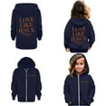thumbnail image 1 of Kids Girls Hoodies Jesus Loves You Hooded Sweatshirts Long Sleeve Graphic Hoodies Cute Loose Pullover Top Crop Tops Winter Clothes Boy Clothes 6-7 Years Cute&nbsp;Boy Girl&nbsp;Clothing, 1 of 7