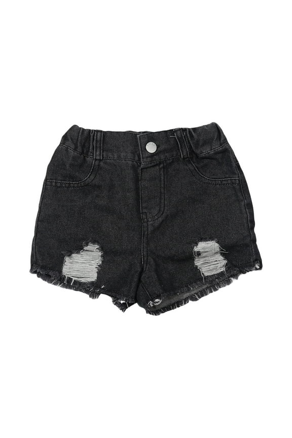 Kids Girls Jeans Shorts Classic Baggy Girl's Jorts with Pockets 5-6 Years Girls Clothes