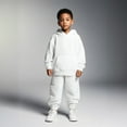 thumbnail image 1 of Kids Girls Jogger Set Long Sleeve Solid Hooded Sweatsuits Pullover and Jogger Sweatpants 2 Piece Winter Clothes Kids Clothes Boys Size 8-9 Years Cute&nbsp;Boy Girl&nbsp;Clothing, 1 of 4