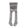 thumbnail image 1 of Kids Girls Legging Stockings Ruffle Patchwork Bottom Tights Toddler Anti Slip Knit Warm Cotton Pants, 1 of 4