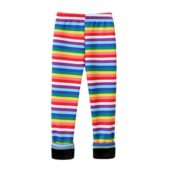 Kids Girls Leggings Fleece Thick 3-10Years (Toddler/Little Kids/Big Kids)
