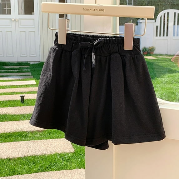 Kids Girls' Shorts Casual Loose Fit Elastic Waist Shorts Girl Summer Clothes Baby Clothes for Girls 5-6 Years Girls Clothes