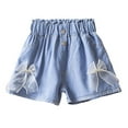 thumbnail image 1 of Kids Girls' Shorts Girls' Jeans High Waisted Denim Shorts Toddler Girl Summer Clothes Girls Clothes Size 3-4 Years, 1 of 6