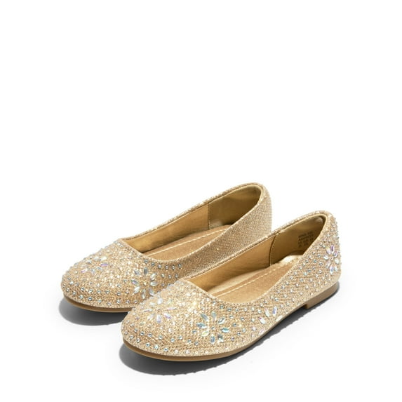 Kids Girls Slip-On Shoes Children Party Dress Dance Shoes Flat Shoes