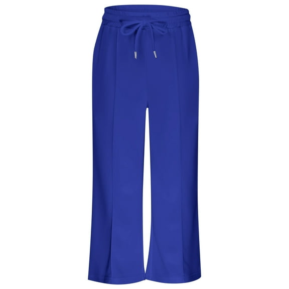 Kids Boys Sweatpants Casual High Waisted Girls Wide Leg Pants Kids Blue Sweatpants Baggy Pants Kids Clothes Girls 6-7 Years