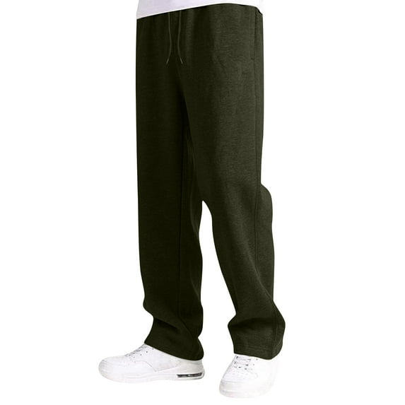 Kids Girls Sweatpants Girls' Athletic Pants with Pockets Drawstring Loose Fit Dark Green Sweatpants Boys Sweatpants Size 5-6 Years