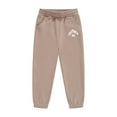 thumbnail image 1 of Kids Girls Sweatpants Jogger Pants for Girls with Pockets Drawstring Trousers Sweat Pants Boy Pants Size 4-5 Years, 1 of 4