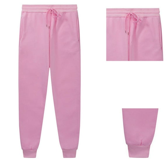Kids Girls Sweatpants Kids Athletic Pants with Pockets Adjustable Drawstring Pants Pink Sweatpants Boys Size 8-9 Years Pants
