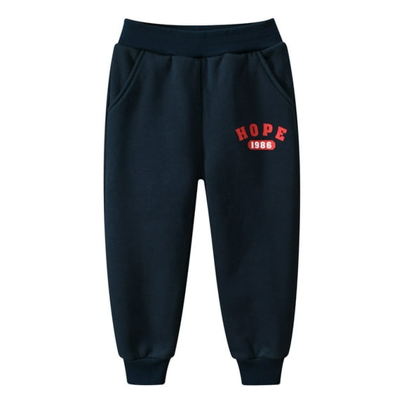 Kids Girls Sweatpants Toddler Boy Jogger Pants With Pockets Drawstring Basic Sweat Pants Boys Joggers Size 6-7 Years