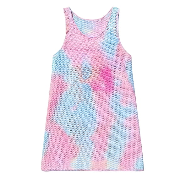 Kids Girls Swimsuit Summer Swimwear Cute Knitted Cover Up Piece for Toddlers Kids Fashion Beach Outfit Bathing Suit Swimsuits