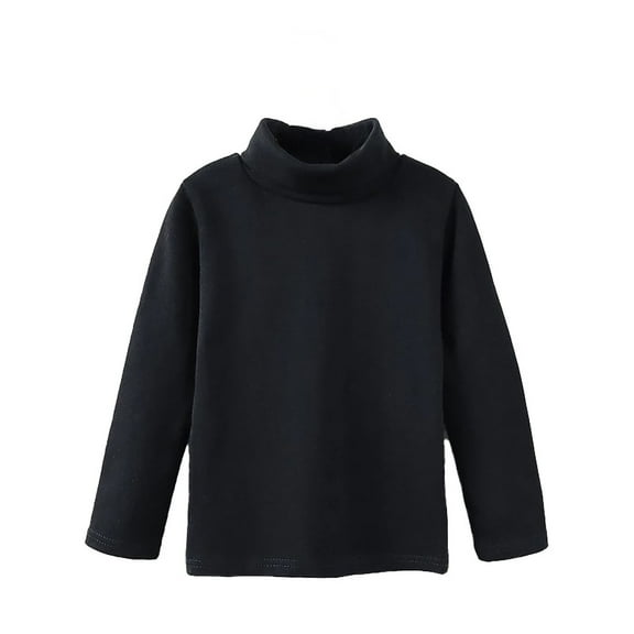 Kids Girls T Shirt Solid color Black Long Sleeve Shirt Boys Crewneck Tee Comfort Colors Boys Fashion 3-4 Years Cute&nbsp;Boy Girl&nbsp;Clothing