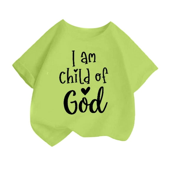 Kids Girls T Shirts Letter Short Sleeve Shirt For Girls Round Neck Summer Clothes For Girls Shirts For Girls 8-10 Years Cute Girl Clothing
