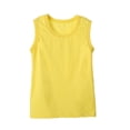 thumbnail image 1 of Kids Girls Tank Tops Toddler Little Girls Undershirts Cotton Sleeveless Summer Shirts 2-9 Years, 1 of 5