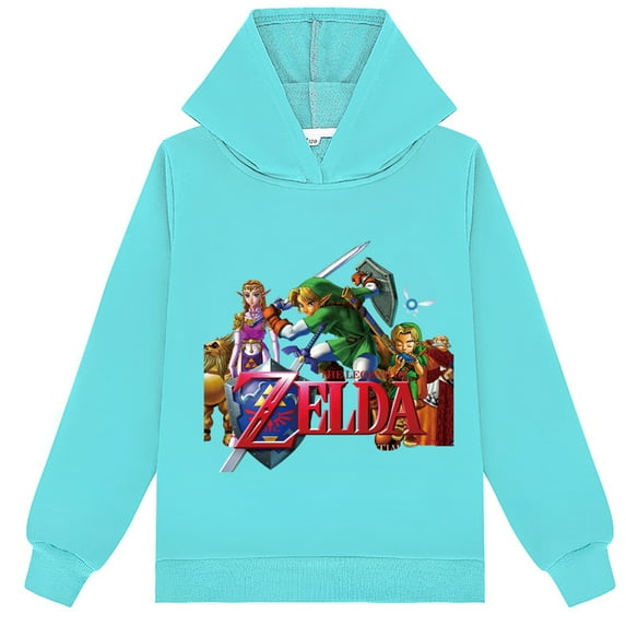 Kids Girls The Legend of Zelda Spring Autumn Pullover Hoodies Long Sleeve Sweatshirt Tops for Children's Clothings
