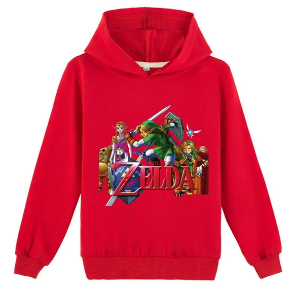 Kids Girls The Legend of Zelda Spring Autumn Pullover Hoodies Long Sleeve Sweatshirt Tops for Children's Clothings
