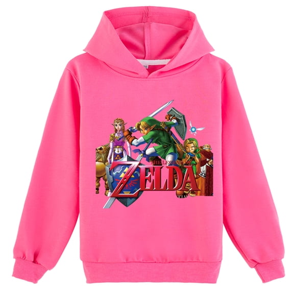 Kids Girls The Legend of Zelda Spring Autumn Pullover Hoodies Long Sleeve Sweatshirt Tops for Children's Clothings