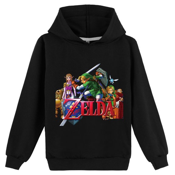 Kids Girls The Legend of Zelda Spring Autumn Pullover Hoodies Long Sleeve Sweatshirt Tops for Children's Clothings