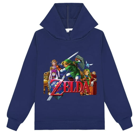 Kids Girls The Legend of Zelda Spring Autumn Pullover Hoodies Long Sleeve Sweatshirt Tops for Children's Clothings