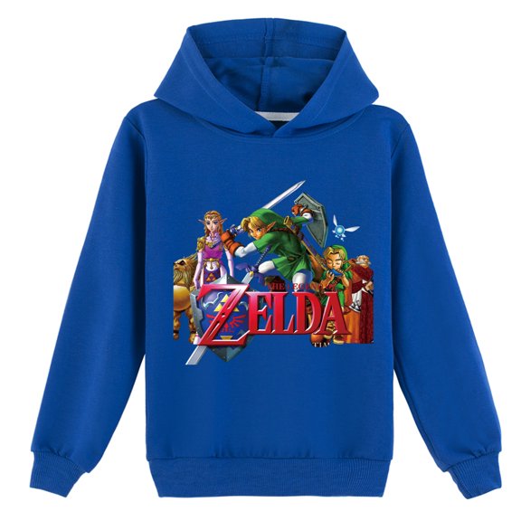 Kids Girls The Legend of Zelda Spring Autumn Pullover Hoodies Long Sleeve Sweatshirt Tops for Children's Clothings