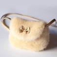 thumbnail image 1 of Kids Girls Toddlers Purse Hairy Mini Shoulder Bags Messenger Bags Small Purse Cross Body Handbag for 1-5 Yrs, 1 of 6