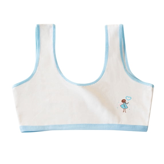 Kids Girls Underwear Cotton Bra Vest Children Underclothes Sport Undies Clothes Leisure Child Dailywear