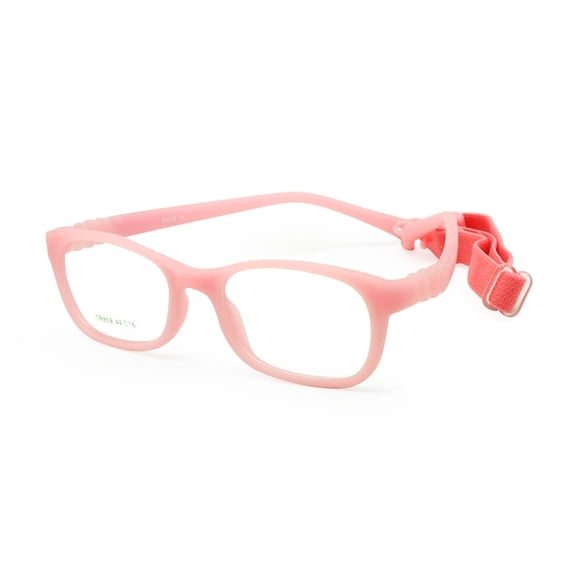 Kids Glasses Frame with Strap No Screw Bendable Flexible Children Glasses Size 44/16 For Age 2-3Yrs