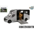 thumbnail image 1 of Kids Globe KG510211 Anemone Horse Truck with One Horse Die Cast Pull Back with Light & Sound, 1 of 1