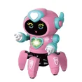 thumbnail image 1 of Kids Glow Music Educational Toy Electric Pet Cute LED Light Musical Dancing Robot Baby Learn To Climb Toy Children Birthday Gift, 1 of 9