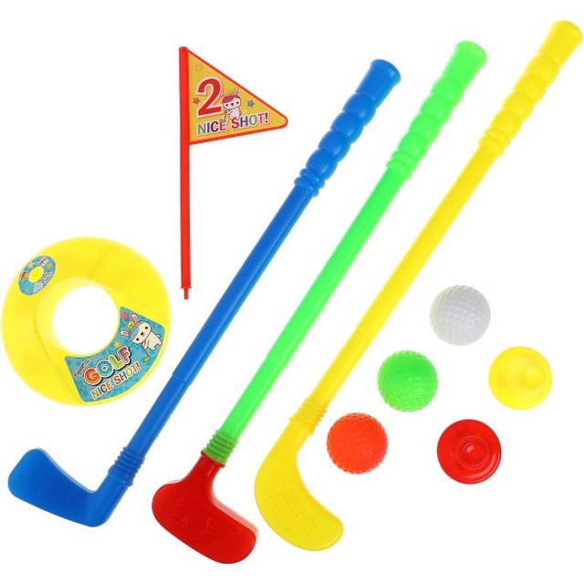 Kids Golf Toy Set Funny Outside Early Educational Golf Set Toys for