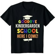 Kids Goodbye Kindergarden School Here I Come T-Shirt
