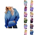thumbnail image 1 of Kids Gradient Color Hoodie Long Sleeve Boys Girls Hooded Sweatshirt with Pockets Children Pullover Tops, 1 of 1