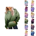thumbnail image 1 of Kids Gradient Color Hoodie Long Sleeve Boys Girls Hooded Sweatshirt with Pockets Children Pullover Tops, 1 of 1