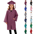 thumbnail image 1 of Kids Graduation Gown and Cap Set, Unisex Preschool Kindergarten Doctoral Robe with Pockets and 2026 Tassel for Girls Boys Zipper Ceremony Graduation Outfits 2-12Y Valentines Party Birthday Gifts, 1 of 8