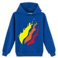 thumbnail image 1 of Kids Graphic Hoodie Long Sleeve Pullover Hooded Sweatshirt Classic Casual Fall Winter Top, 1 of 2