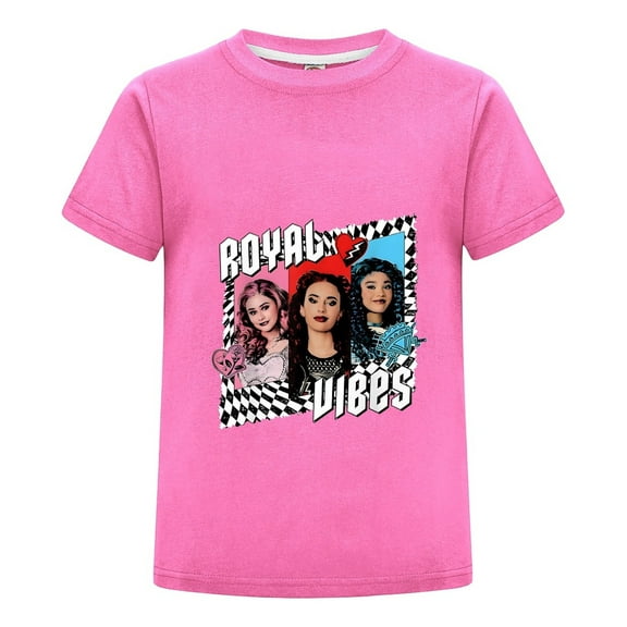 Kids Graphic Tee – Red Princess Design from Descendants 4 for Girls