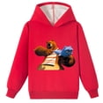 thumbnail image 1 of Kids Grizzy and the Lemmings Casual Brushed Pullover Hoodies Sweatshirt Tops for Boys Girls, 1 of 5
