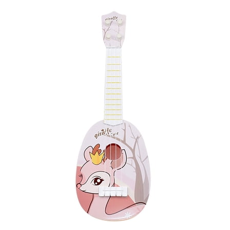 Kids Guitar Musical Toy Ukulele Classical Instrument, Wooden Play Guitar for Kids Aged 3 4 5 6 7 8 Year Old