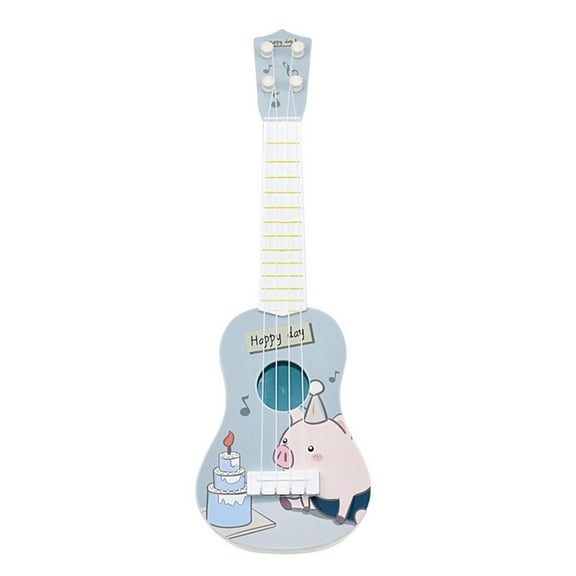 Kids Guitar Musical Toy Ukulele Classical Instrument, Wooden Play Guitar for Kids Aged 3 4 5 6 7 8 Year Old