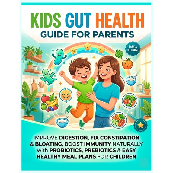 Kids Gut Health Guide for Parents: Improve Digestion, Fix Constipation ...