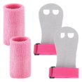 thumbnail image 1 of Kids Gymnastics Grips and Wristbands Set Comfortable Wrist Support Gym Gloves, 1 of 13
