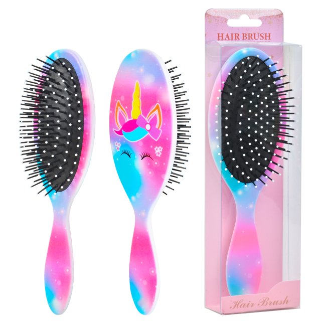 Kids Hair Brush for Girls, Toddler Wet Dry Hair Brush Detangling Brush