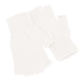 thumbnail image 1 of Kids Half Finger Gloves Knit Warm Fingerless Gloves for Boys Girls School Writing, 1 of 8