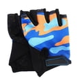 thumbnail image 1 of Kids Half Finger Gloves Non-Slip Gel Gloves for Children Cycling Riding Biking, 1 of 6