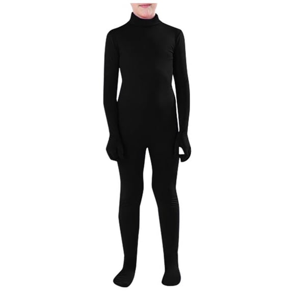 Kids Halloween Bodysuit Open Face Zentai Suit