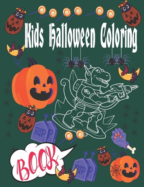 Kids Halloween Coloring Book: Children Coloring Books for Kids (Paperback)