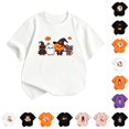thumbnail image 1 of Kids Halloween t-Shirts Short Sleeve Tops Halloween Kids Clothes 3-4 Years, 1 of 4